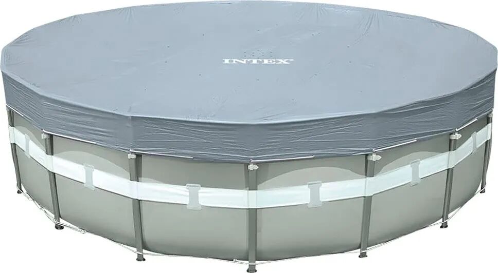 Intex Telo copertura Piscina Copripiscina Tondo ø cm 549 Compatibile modello Ultraframe - Frame Deluxe - 28041