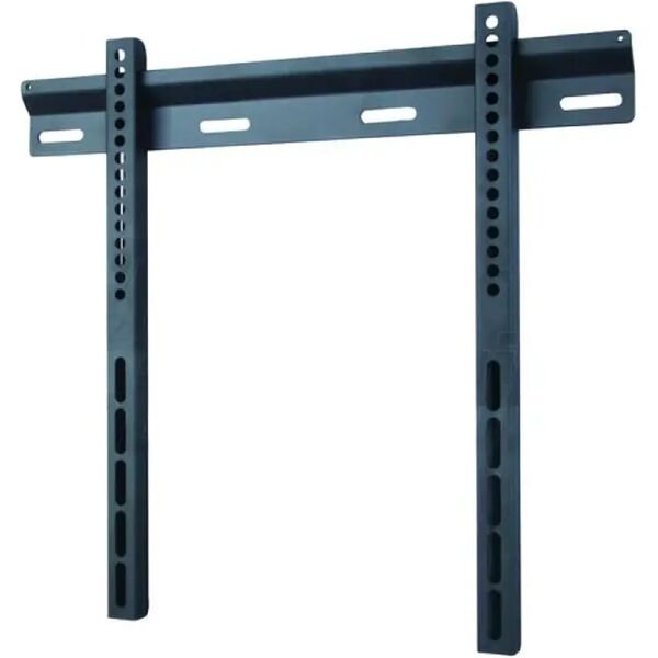 supporto tv ultra slim da muro fisso 23 55 pollici acciaio vesa 400, portata 60kg