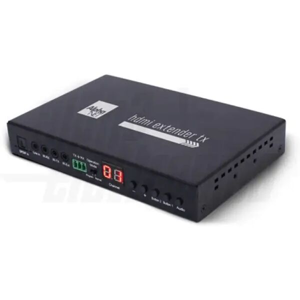 trasmettitore extender hdmi per videowall 4k multi punto kvm rs232 over ip