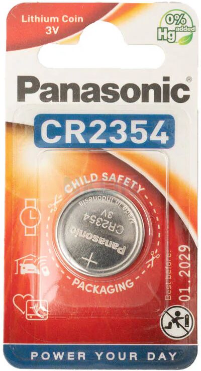 Creative Batteria Piatta CR2354 3V Litio Panasonic per Polar RC3 CS500