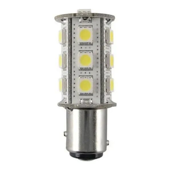 bay15d led lampadina baionetta nautica imbarcazioni 2w 12v (10-30vdc) fredda