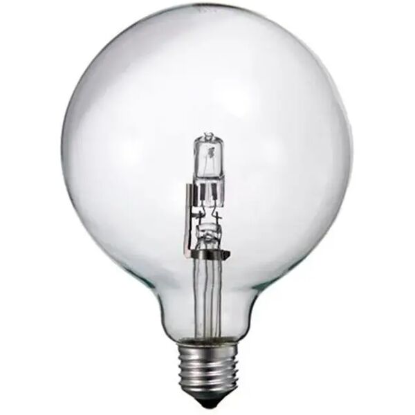 lampadina globo alogena e27 70w resa 100w dimmerabile 1220 lumen luce calda