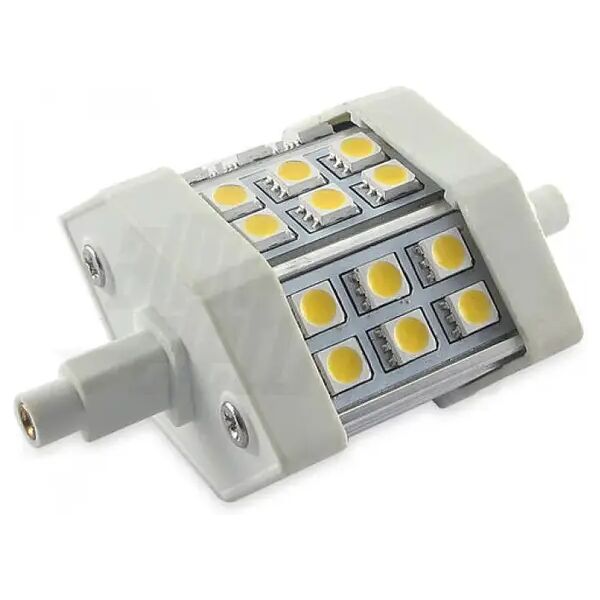 lampadina led r7s 78mm 4w luce calda 3000k