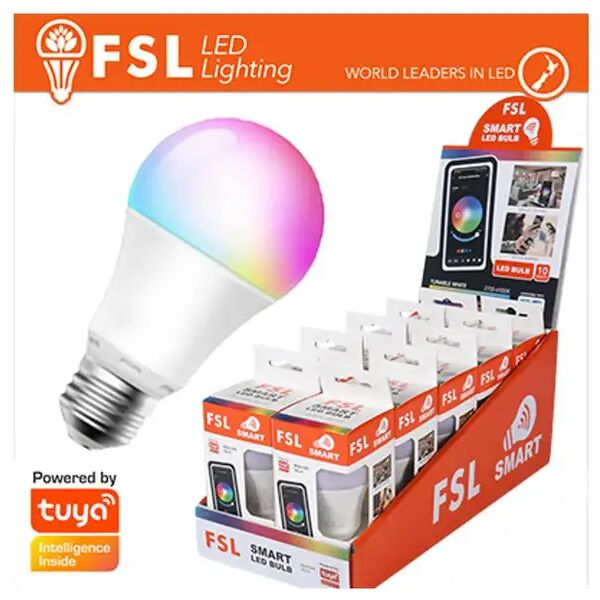 lampadine smart economiche (kit 10) rgb + bianco alexa compatibili e27 10w led dimmerabile wi-fi