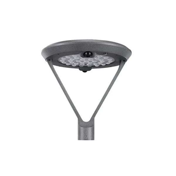 lampione led solare 20w con sensore pir 2000 lumen giardino luce calda