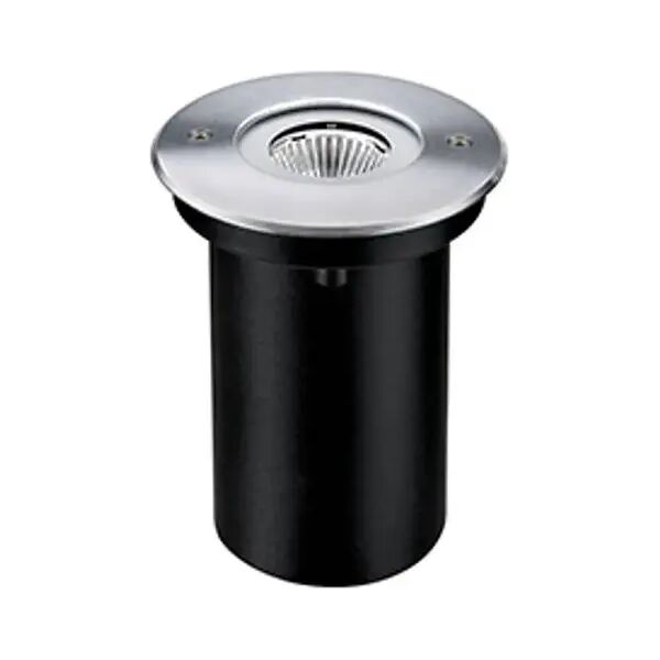 faretto da terra per esterno giardino led acciaio inox 6.5w 24v dc ip67 luce calda 3000k