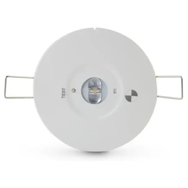 lampada emergenza incasso led 3w ip20 se autonomia 3h