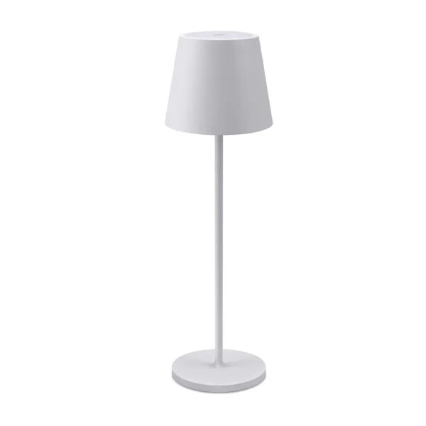 lampada da tavolo ricaricabile led bianca touch dimmerabile esterno interno 2700k