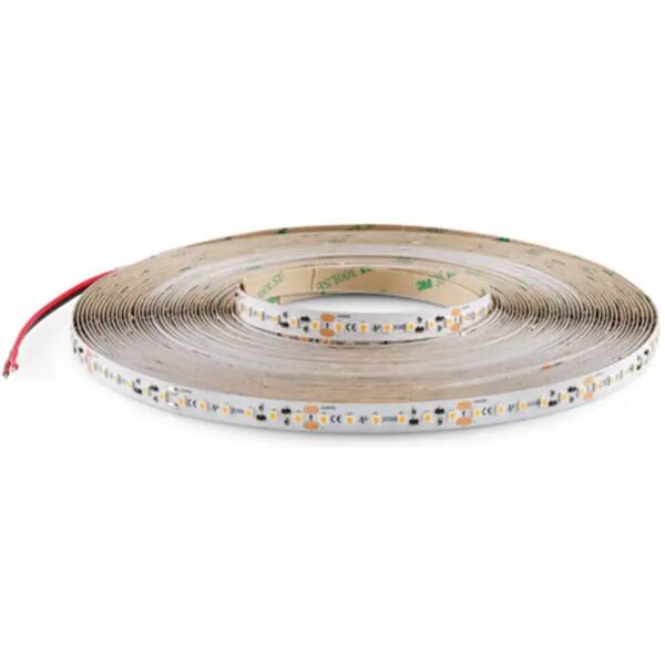 strisce led 24v dimmerabile 20mt long distance professionale 9,6w/m luce calda