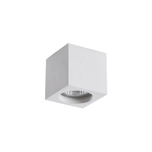 supporto in gesso da soffitto per lampade led gu10 70x70x70mm