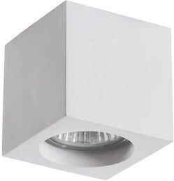 supporto in gesso da soffitto per lampade led gu10 70x70x70mm