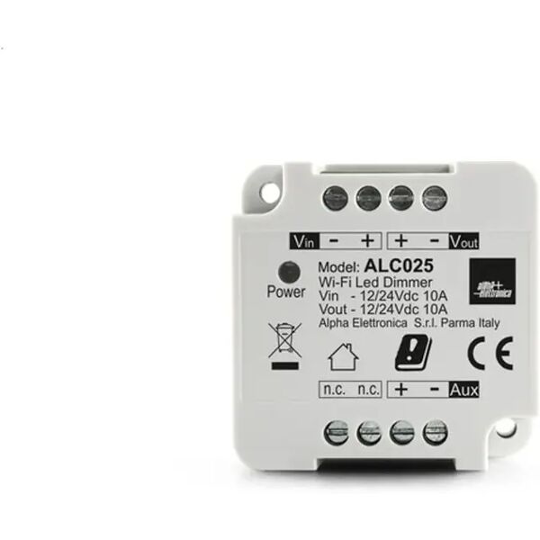 dimmer smart per strisce led monocolore 12v 24vdc 10a wifi alexa compatibile smart life app