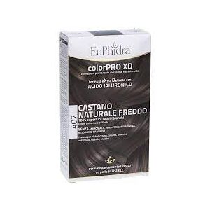 Zeta Farmaceutici Spa Euphidra Colorpro Xd 407 Castano Naturale F Colore + Attivante + Balsamo + Cuffia + Guanti