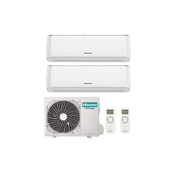 condizionatore hisense energy pro dual split 9000+12000 btu inverter r32 2amw52u4rxc a++ wifi