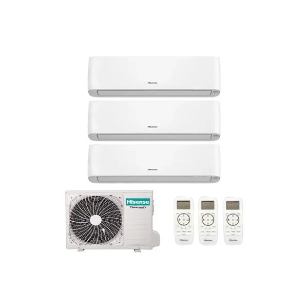 condizionatore hisense energy pro plus trial split 12000+12000+12000 btu inverter r32 3amw72u4rjc a++ wifi