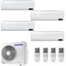 Condizionatore Samsung Windfree Avant Quadri Split 9000+9000+9000+9000 Btu Inverter R32 Aj080 A++/A+ Wifi