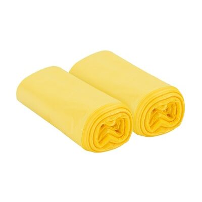 Sacchi Per Differenziata 50x60 Gialli Rotolo Da 20 Sacchi Per Differenziata 50x60 Gialli Rotolo Da 20
