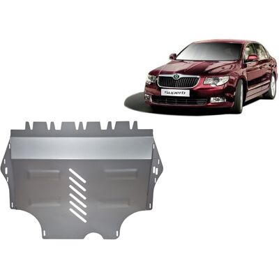 Scut Protection Piastra paramotore di alluminio Skoda Superb II (2008-2015) Scut Protection Piastra paramotore di alluminio Skoda Superb II (2008-2015)