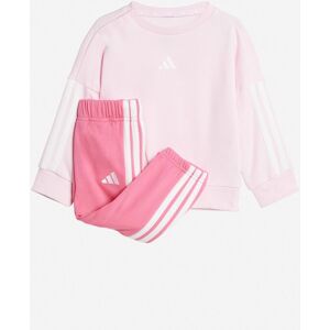 Adidas Infant 3stripes Jr - Tuta - Fucsia 3-6MESI Adidas Infant 3stripes Jr - Tuta - Fucsia 3-6MESI