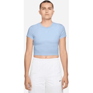 Nike Crop W - T-shirt - Donna - Azzurro Nike Crop W - T-shirt - Donna - Azzurro