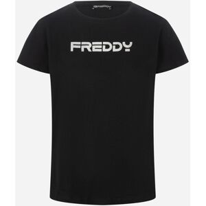 Freddy Big Logo Olografico W - T-shirt - Donna - Nero XS Freddy Big Logo Olografico W - T-shirt - Donna - Nero XS