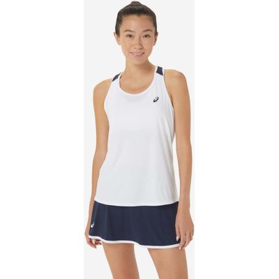 Asics Court W - T-shirt Tennis - Donna - Bianco M Asics Court W - T-shirt Tennis - Donna - Bianco M