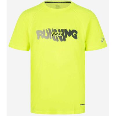 Asics Road Graphic M - T-shirt Running - Uomo - Giallo M Asics Road Graphic M - T-shirt Running - Uomo - Giallo M