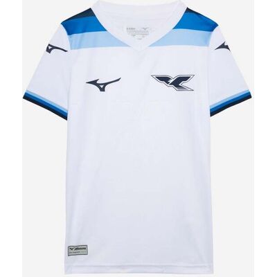 Mizuno Lazio Home 125th Jr - Maglia Calcio Ufficiale - Bianco 7-8ANNI Mizuno Lazio Home 125th Jr - Maglia Calcio Ufficiale - Bianco 7-8ANNI