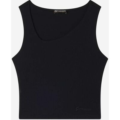 Freddy Classic W - Canotta - Donna - Nero XS Freddy Classic W - Canotta - Donna - Nero XS