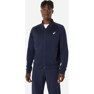 Felpa da tennis Asics Court Warm-Up - Blu Uomo Felpa da tennis Asics Court Warm-Up - Blu Uomo
