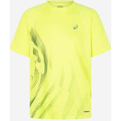 Asics Road Graphic M - T-shirt Running - Uomo - Giallo XL Asics Road Graphic M - T-shirt Running - Uomo - Giallo XL