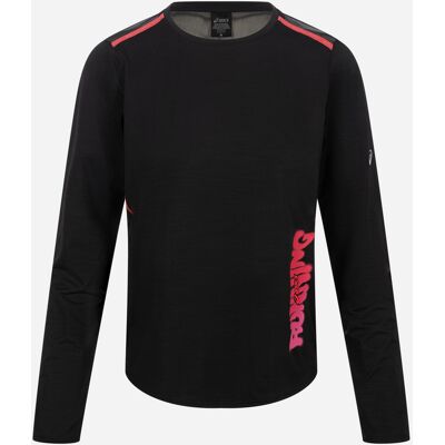 Asics Road Graphic W - Maglia Running - Donna - Nero XS Asics Road Graphic W - Maglia Running - Donna - Nero XS