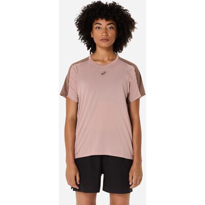 Asics Fujitrail Elite W - T-shirt Running - Donna - Color Mix L Asics Fujitrail Elite W - T-shirt Running - Donna - Color Mix L