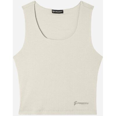 Freddy Classic W - Canotta - Donna - Bianco M Freddy Classic W - Canotta - Donna - Bianco M