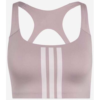 Adidas Optime Workout 3stripes W - Bra Training - Donna - Viola S Adidas Optime Workout 3stripes W - Bra Training - Donna - Viola S