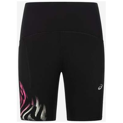 Asics Road Graphic Sprinter W - Short Running - Donna - Nero M Asics Road Graphic Sprinter W - Short Running - Donna - Nero M
