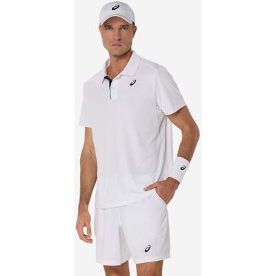 Asics Polo Court Bianco - Polo da Tennis Asics Polo Court Bianco - Polo da Tennis