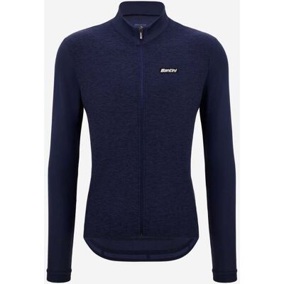 Maglia Termica Santini 2XL Nera - Abbigliamento ciclismo Maglia Termica Santini 2XL Nera - Abbigliamento ciclismo