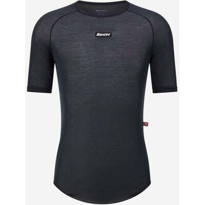 SANTINI Dry M - Maglia Ciclismo - Uomo - Nero M-L SANTINI Dry M - Maglia Ciclismo - Uomo - Nero M-L