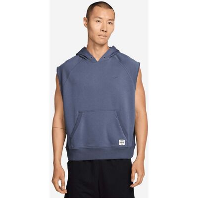 Nike Dri Fit Flc Small Logo M - Felpa Training - Uomo - Blu XL Nike Dri Fit Flc Small Logo M - Felpa Training - Uomo - Blu XL