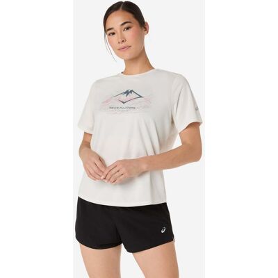 Asics Fujitrail W - T-shirt Running - Donna - Beige S Asics Fujitrail W - T-shirt Running - Donna - Beige S