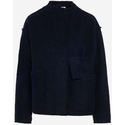 DEHA Wool W - Felpa - Donna - Blu XS DEHA Wool W - Felpa - Donna - Blu XS