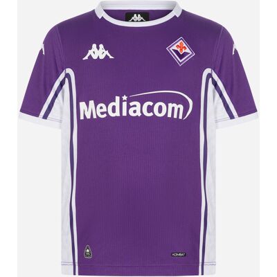 Kappa Fiorentina Home Kombat 25-26 Jr - Maglia Calcio Ufficiale - Viola 6ANNI Kappa Fiorentina Home Kombat 25-26 Jr - Maglia Calcio Ufficiale - Viola 6ANNI