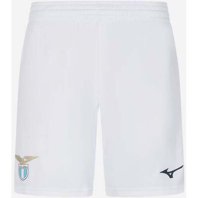 Mizuno Lazio Home 25-26 M - Pantaloncini Calcio Ufficiali - Uomo - Bianco S Mizuno Lazio Home 25-26 M - Pantaloncini Calcio Ufficiali - Uomo - Bianco S