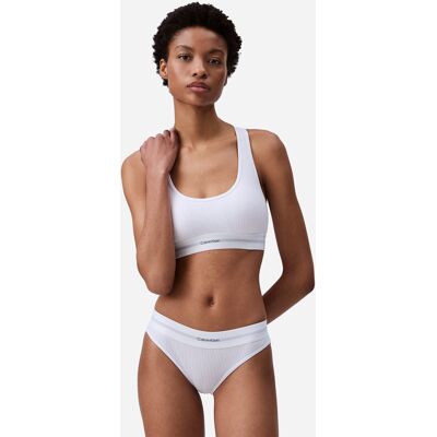 Calvin Klein Slip Bikini W - Slip Intimo - Donna - Bianco M Calvin Klein Slip Bikini W - Slip Intimo - Donna - Bianco M