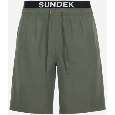 Sundek Elastic 18" M - Boxer Mare - Uomo - Verde M Sundek Elastic 18" M - Boxer Mare - Uomo - Verde M