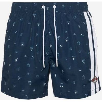 Bear Iconic Small Logo M - Boxer Mare - Uomo - Blu 44 Bear Iconic Small Logo M - Boxer Mare - Uomo - Blu 44