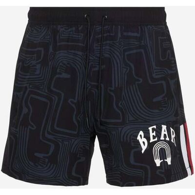 Bear Iconic Small Logo M - Boxer Mare - Uomo - Nero 44 Bear Iconic Small Logo M - Boxer Mare - Uomo - Nero 44
