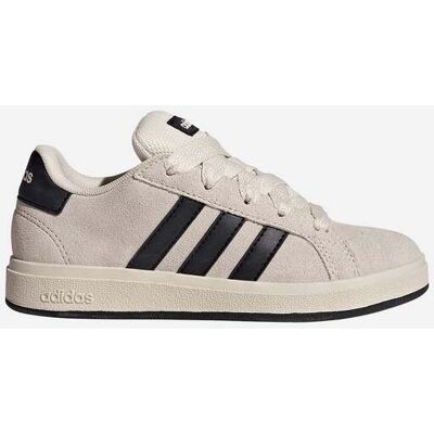 Adidas Core Grand Court 00 Gs Jr - Scarpe Sneakers - Beige 36 Adidas Core Grand Court 00 Gs Jr - Scarpe Sneakers - Beige 36