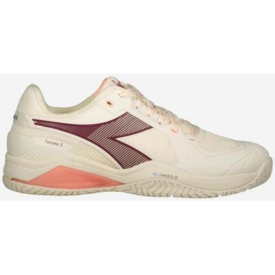 Diadora Blushield Torneo 3 Clay W - Scarpe Tennis - Donna - Bianco 40 Diadora Blushield Torneo 3 Clay W - Scarpe Tennis - Donna - Bianco 40